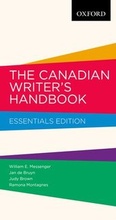 Cover: The Canadian Writer's Handbook - Oxford University Press, Canada