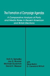 Enlarge image Cover: The Formation of Campaign Agendas - Routledge