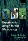 Cover: Experimental Design for the Life Sciences - Oxford University Press