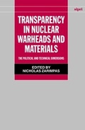 Cover: Transparency in Nuclear Warheads and Materials - Oxford University Press