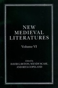 Cover: New Medieval Literatures - Oxford University Press