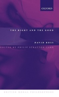 Cover: The Right and the Good - Oxford University Press