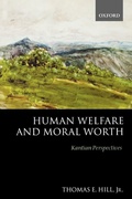 Cover: Human Welfare and Moral Worth - Oxford University Press