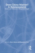 Cover: Does China Matter? - Routledge