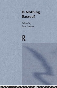 Enlarge image Cover: Is Nothing Sacred? - Routledge