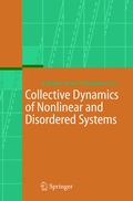 Cover: Collective Dynamics of Nonlinear and Disordered Systems - Springer