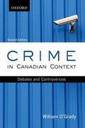 Cover: Crime in Canadian Context - Oxford University Press, Canada