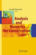 Cover: Analysis and Numerics for Conservation Laws - Springer