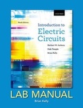 Cover: Introduction to Electric Circuits, Ninth Edition, Lab Manual - Oxford University Press, Canada