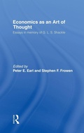 Cover: Economics as an Art of Thought - Routledge