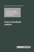 Cover: Convex Functional Analysis - Birkh&auml;user