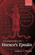Cover: A Commentary on Horace's Epodes - Oxford University Press