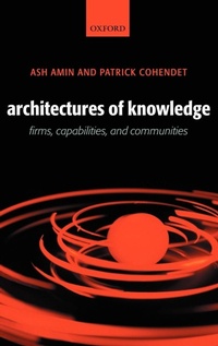 Enlarge image Cover: Architectures of Knowledge - Oxford University Press