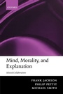 Cover: Mind, Morality, and Explanation - Oxford University Press