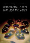 Cover: Shakespeare, Aphra Behn and the Canon - Routledge