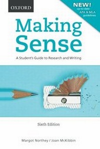 Enlarge image Cover: Making Sense - Oxford University Press, Canada
