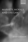 Cover: Markets, Morals, and the Law - Oxford University Press