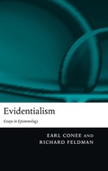 Cover: Evidentialism - Oxford University Press