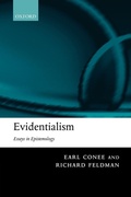 Cover: Evidentialism - Oxford University Press