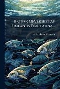 Cover: Kritisk Ofversigt AF Finlands Fisk-Fauna... - Nabu Press