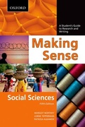 Cover: Making Sense in the Social Sciences - Oxford University Press, Canada