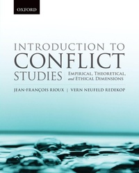 Enlarge image Cover: Introduction to Conflict Studies: - Oxford University Press, Canada