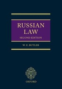 Enlarge image Cover: Russian Law - Oxford University Press
