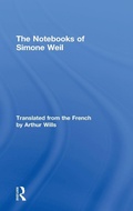 Cover: The Notebooks of Simone Weil - Routledge