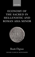Cover: Economy of the Sacred in Hellenistic and Roman Asia Minor - Oxford University Press
