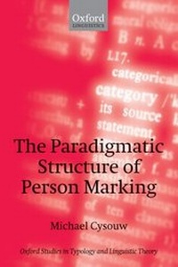 Enlarge image Cover: The Paradigmatic Structure of Person Marking - Oxford University Press