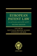 Cover: European Patent Law - Oxford University Press
