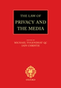 Abbildung von: The Law of Privacy and the Media - Oxford University Press