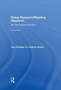 Enlarge image Cover: Doing Research/Reading Research - Routledge