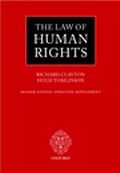 Cover: The Law of Human Rights: Second Annual Updating Supplement - Oxford University Press
