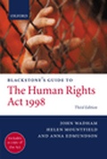 Cover: Blackstone's Guide to the Human Rights Act 1998 - Oxford University Press