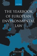 Bild: Yearbook of European Environmental Law: v. 3 - Oxford University Press