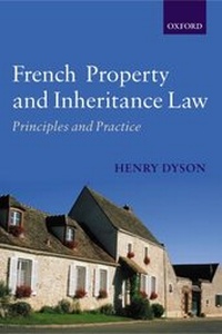 Abbildung von: French Property and Inheritance Law - Oxford University Press
