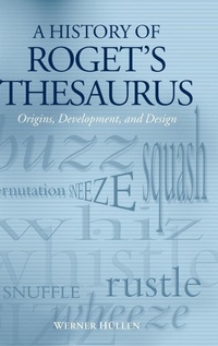 Abbildung von: A History of Roget's Thesaurus - Oxford University Press