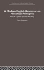 Cover: A Modern English Grammar on Historical Principles - Routledge