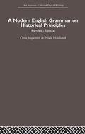 Cover: A Modern English Grammar on Historical Principles - Routledge