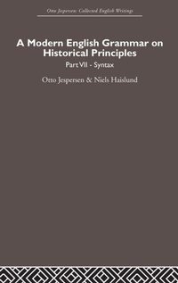 Enlarge image Cover: A Modern English Grammar on Historical Principles - Routledge