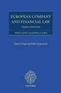 Cover: European Company and Financial Law - Oxford University Press