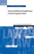 Cover: Accountability and Legitimacy in the European Union - Oxford University Press