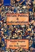 Cover: On Law, Politics, and Judicialization - Oxford University Press