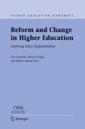 Cover: Reform and Change in Higher Education - Springer