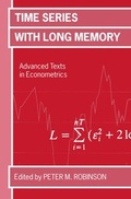 Cover: Time Series with Long Memory - Oxford University Press