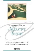 Cover: A Companion to Narrative Theory - Wiley