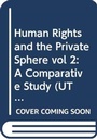 Cover: Human Rights and the Private Sphere vol 2 - Routledge Cavendish