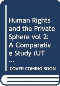 Enlarge image Cover: Human Rights and the Private Sphere vol 2 - Routledge Cavendish