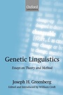 Cover: Genetic Linguistics - Oxford University Press